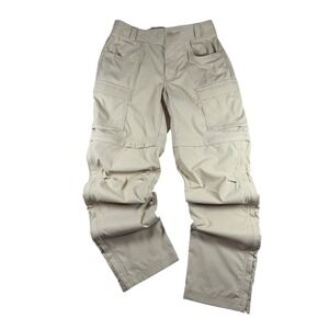 REI Convertible Cargo Hiking Pants Womens Size 4 Zip Off Shorts Khaki